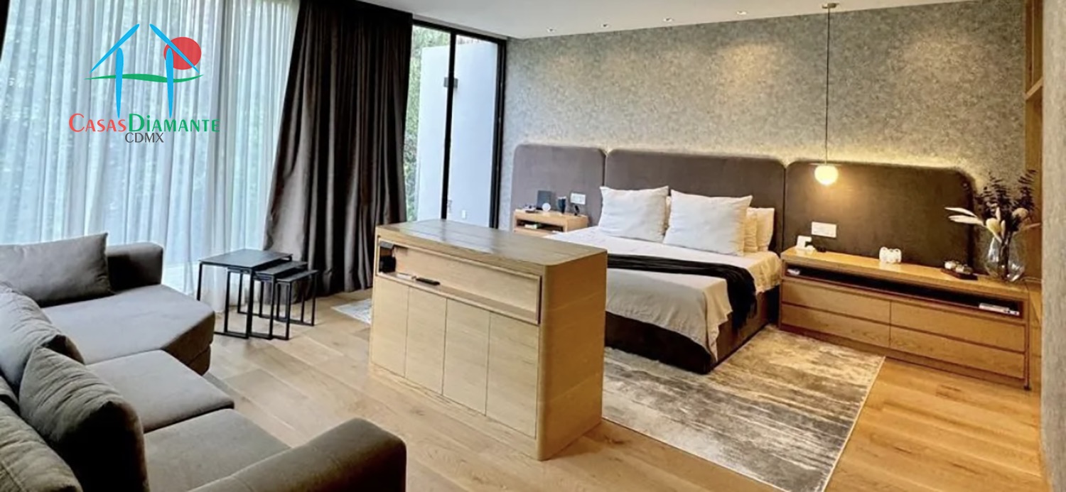 Jardines del Pedregal Casa Orquesta - Recámara principal 1